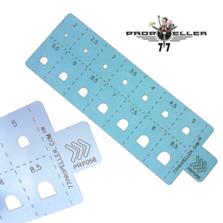 Scribing and SPRAY MASKING Airbrush STENCIL NO. 6