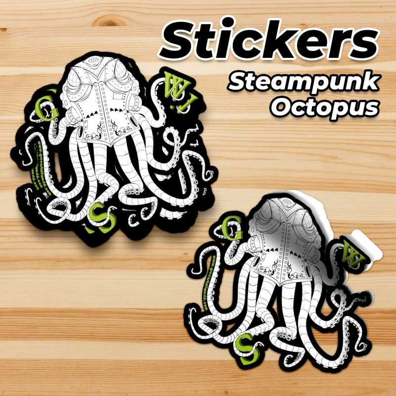 GSW Octopus Sticker
