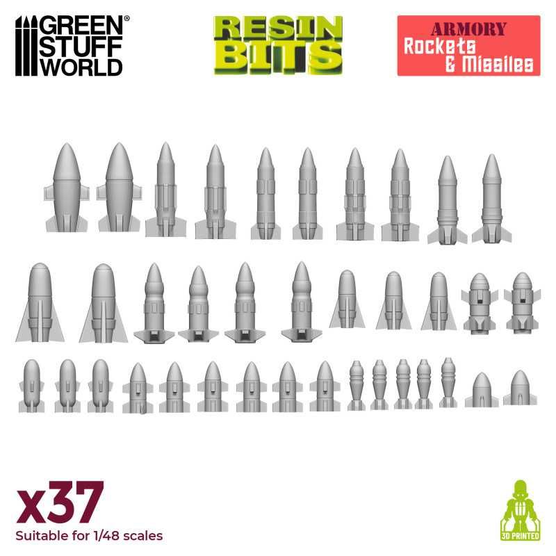 Resin Rockets and Missiles