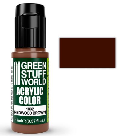 Acrylic Color REDWOOD BROWN