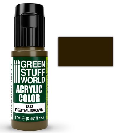 Acrylic Color BESTIAL BROWN