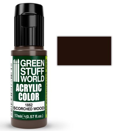 Acrylic Color SCORCHED WOOD