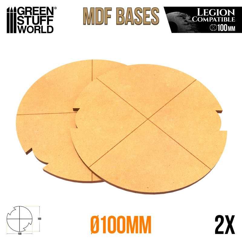MDF Bases - Round 100 mm (Legion)