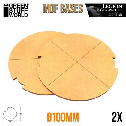 MDF Bases - Round 100 mm (Legion)