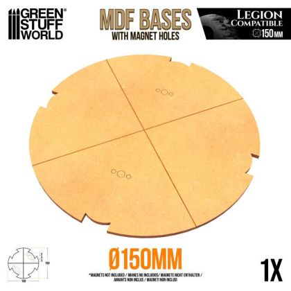 MDF Bases - Round 150 mm (Legion)