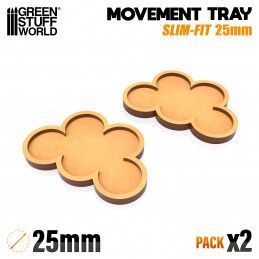 MDF Movement Trays 32mm x 5 - SLIM-FIT