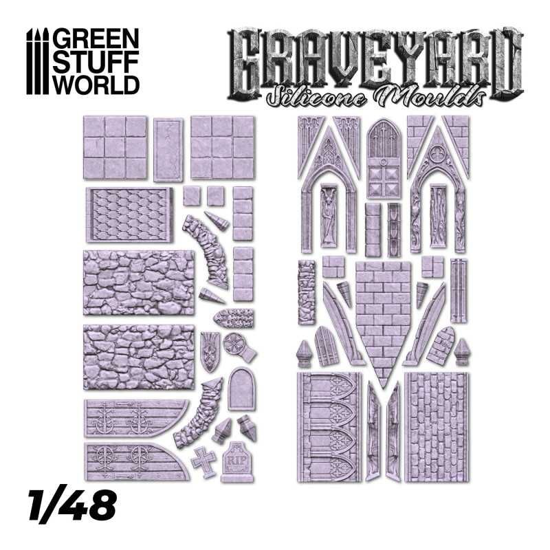 Silicone Moulds - GRAVEYARD