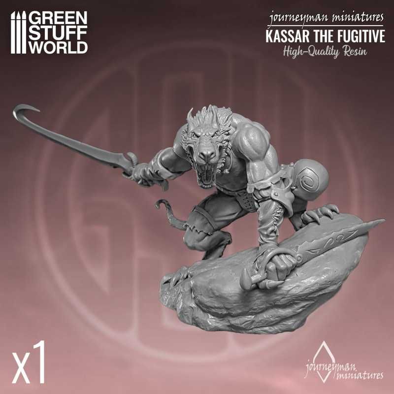 Journeyman Miniatures - Kassar the Fugitive 75mm