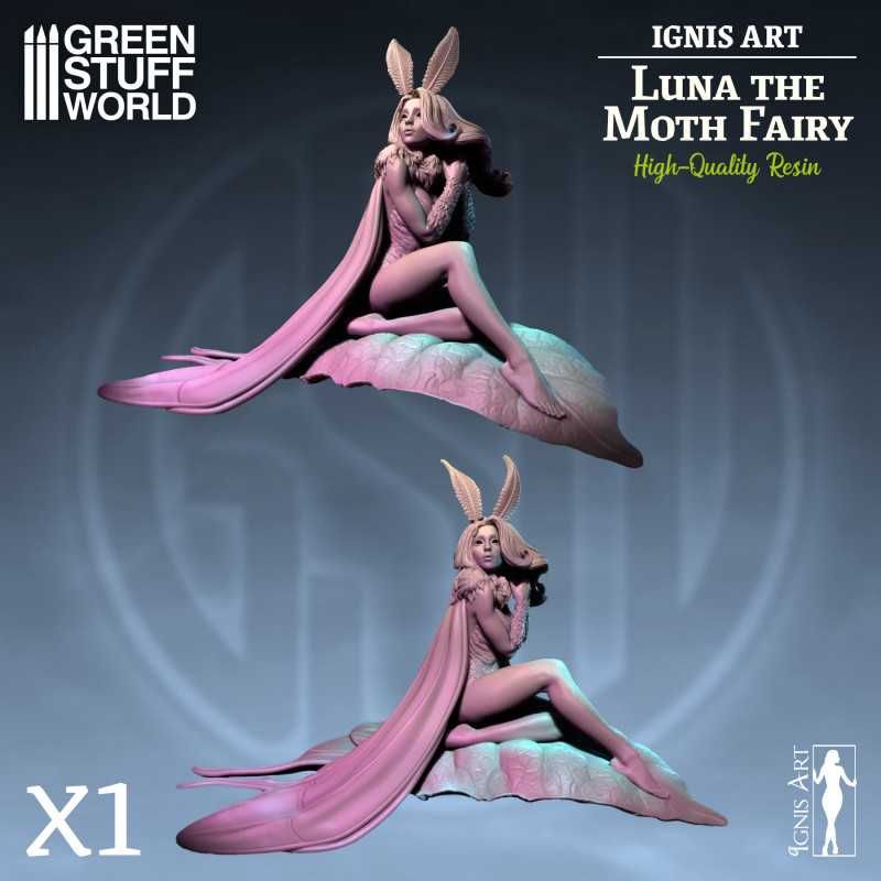 Ignis Art - Luna the Moth Fairy 75mm