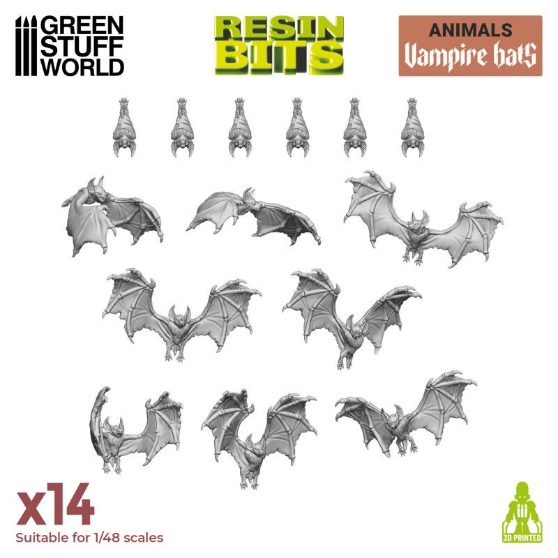 3D printed set - Vampire Bats 1:48