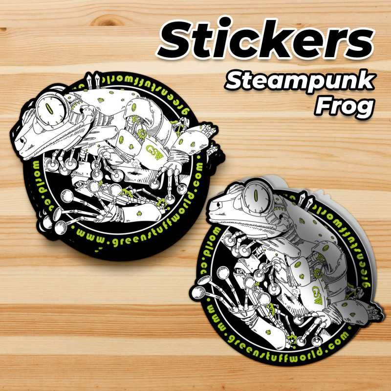 GSW Steampunk Frog Sticker