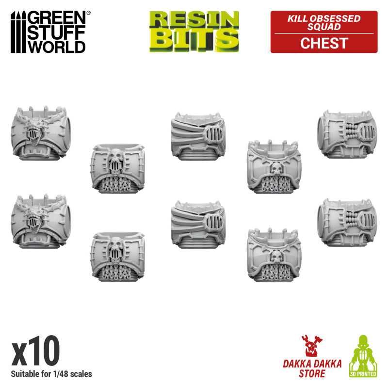 DakkaDakka - Kill Obsessed Squad - Khorne Torsos 1:48