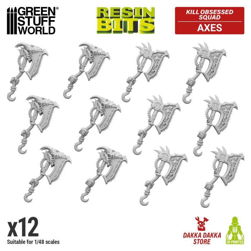 DakkaDakka - Kill Obsessed Squad - Khorne Axes 1:48