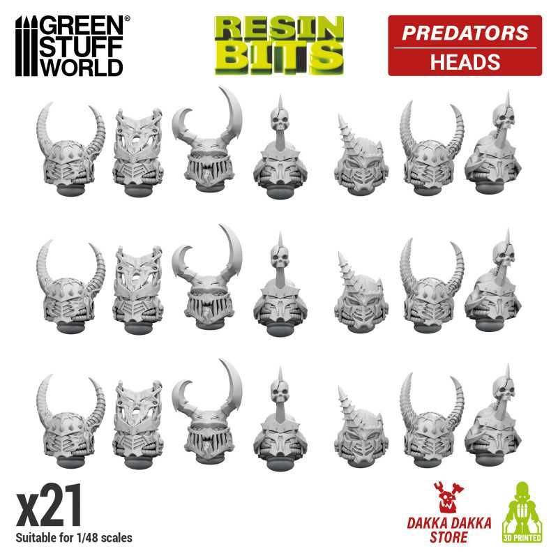 DakkaDakka - Predators - Heads 1:48