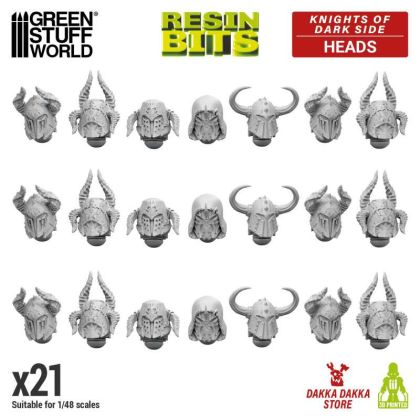 DakkaDakka - Knights of the Dark Side - Heads 1:48