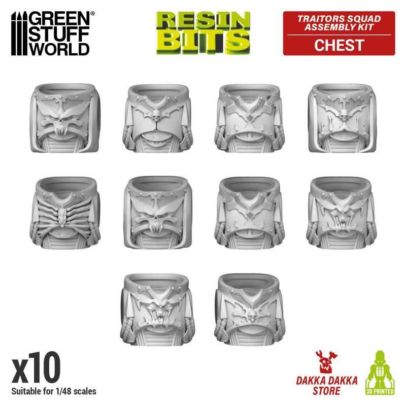 DakkaDakka - TRAITORS SQUAD - Chaos Torsos 1:48