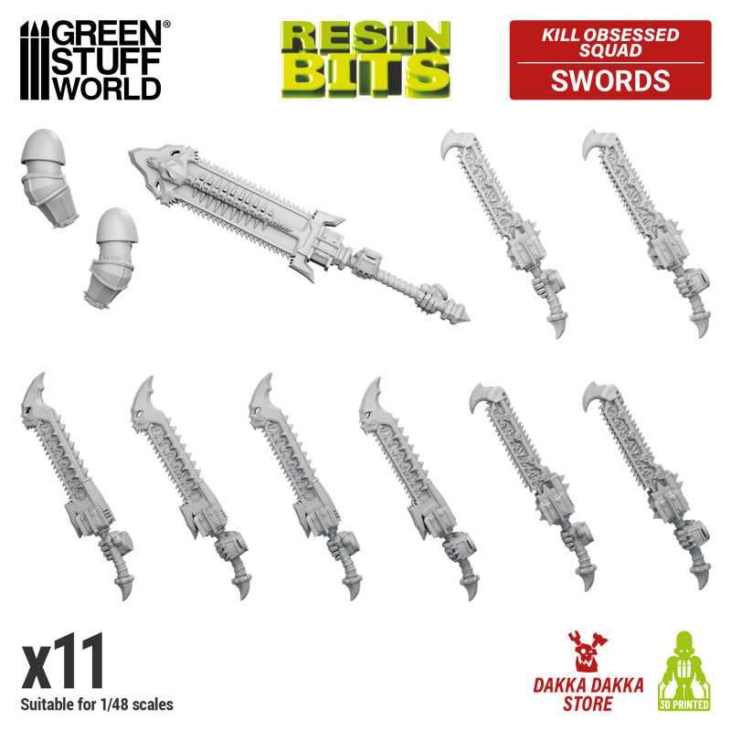 DakkaDakka - Kill Obsessed Squad - Khorne Swords 1:48