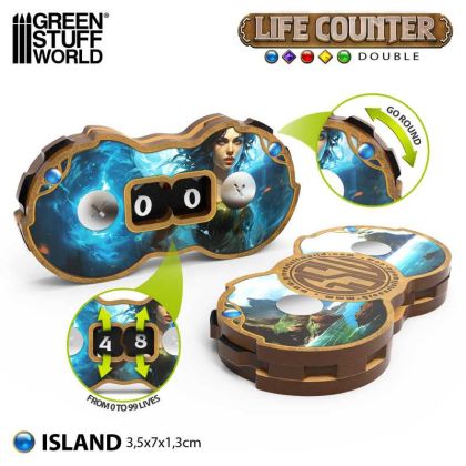 Double life counters - Island