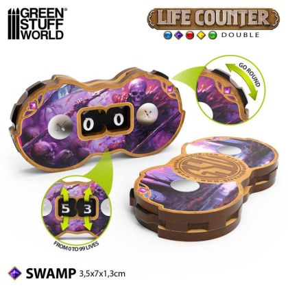 Double life counters - Swamp