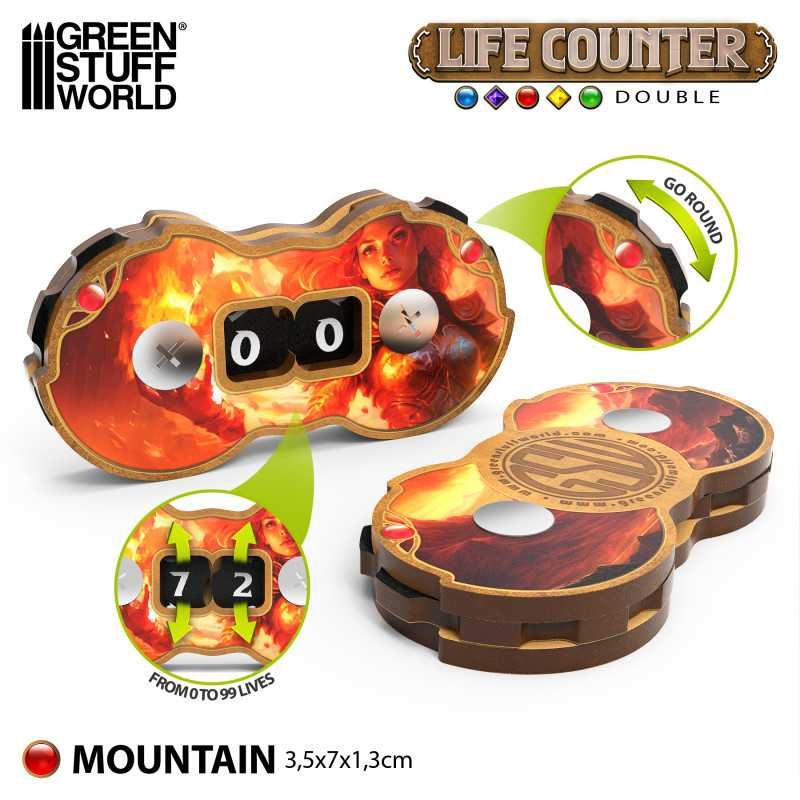Double life counters - Mountain