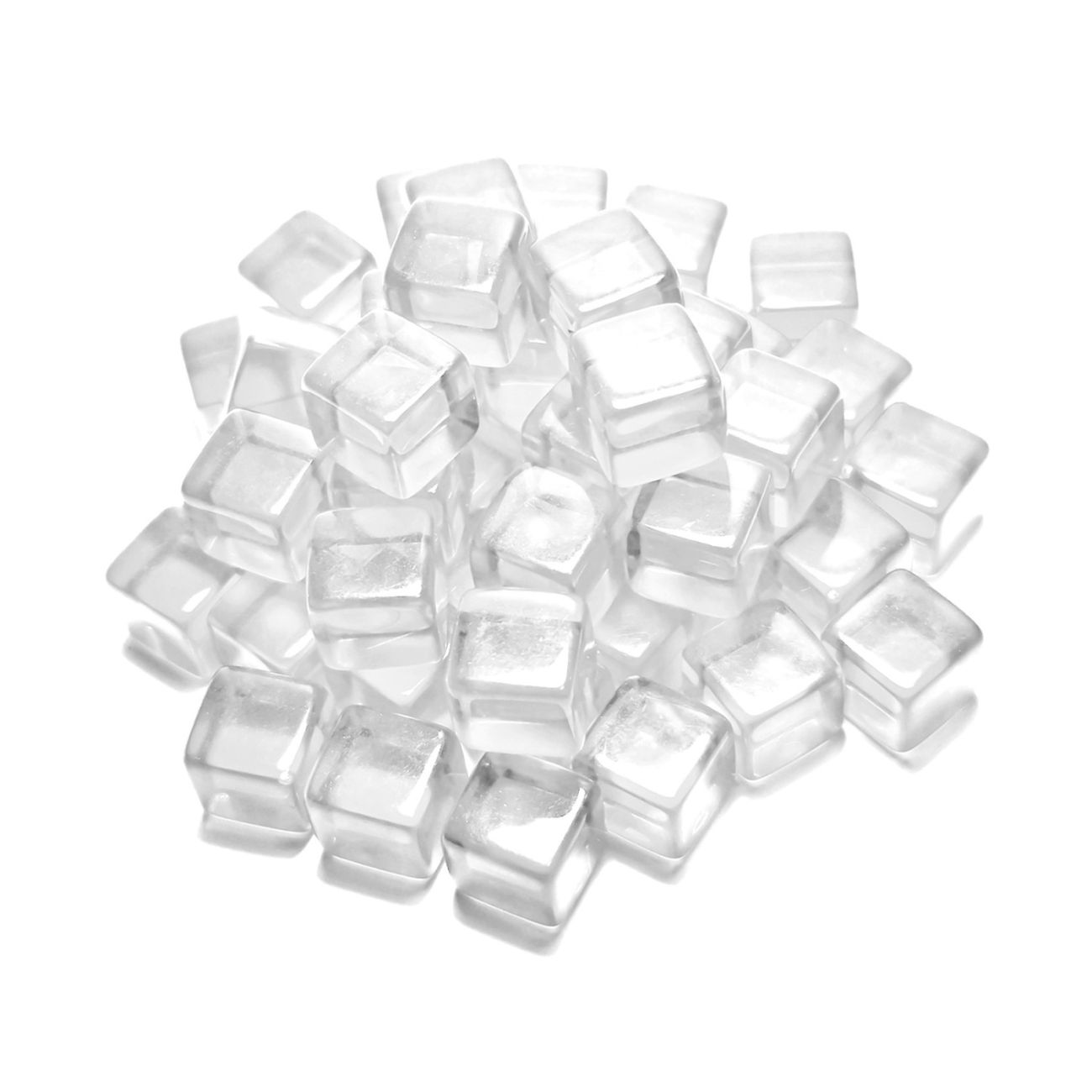 Gaming Tokens - Transparent Cubes 10mm