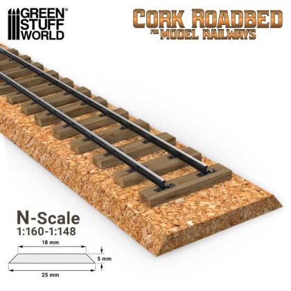G Cork Roadbed