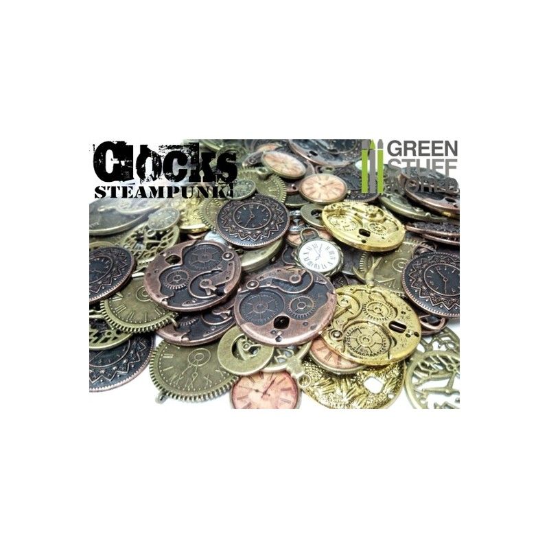 SteamPunk CLOCKS and Watches Beads 85gr