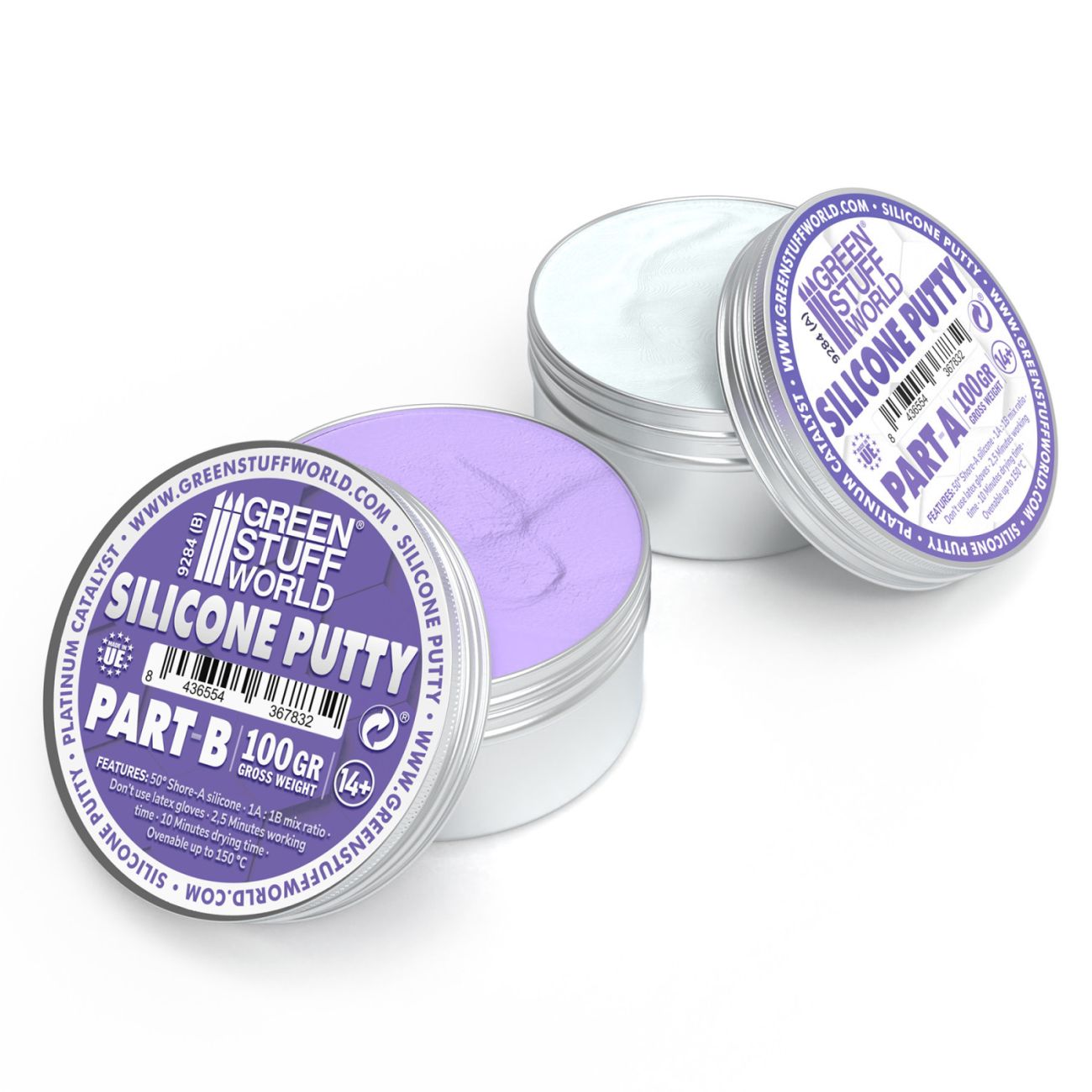 Violet Silicone Putty 200gr