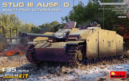 1:35 STUG III AUSF. G ALKETT PROD. OCTOBER 1943 INTERIOR KIT
