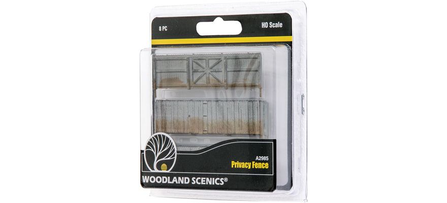 Privacy Fence - HO Scale