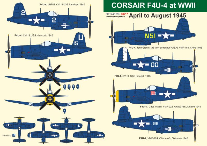 1:48 Corsair F4U-4 at WWII