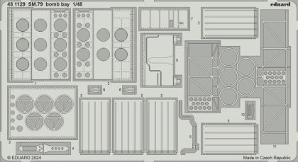 1:48 Savoia-Marchetti SM.79 bomb bay