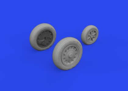 1:48 Saab J-35 Draken wheels Type 2