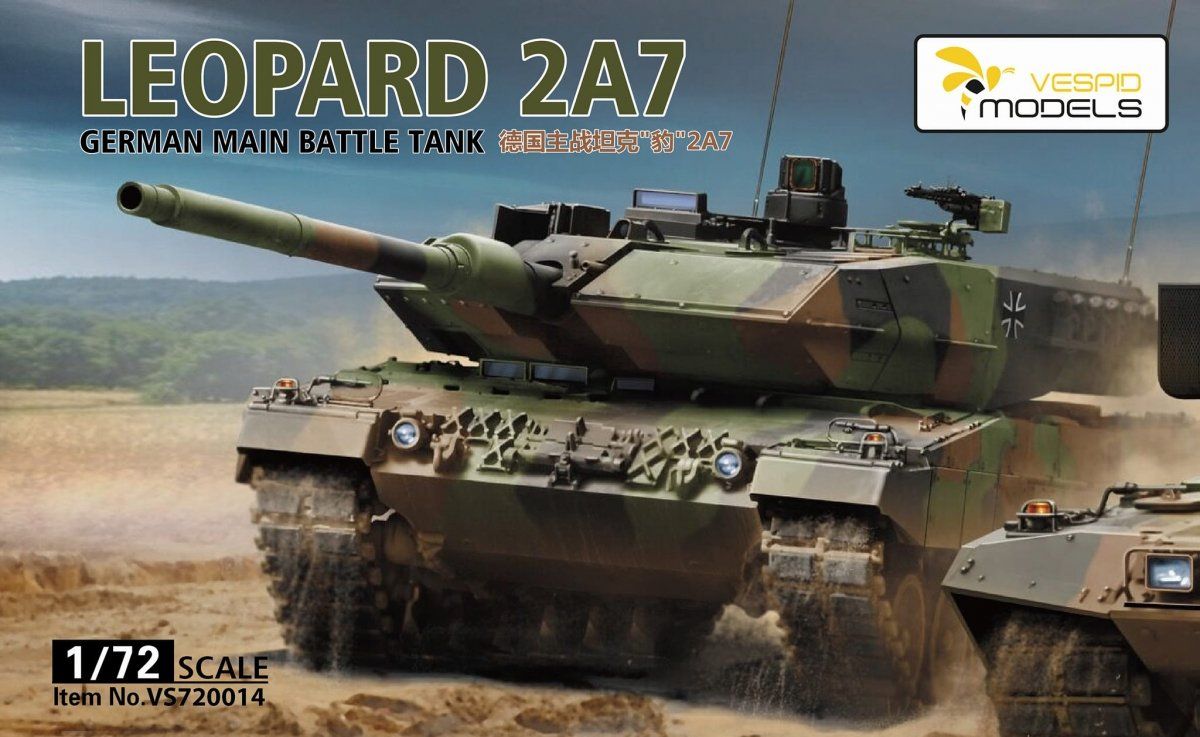 1:72 Leopard 2A7 German Main Battle Tank