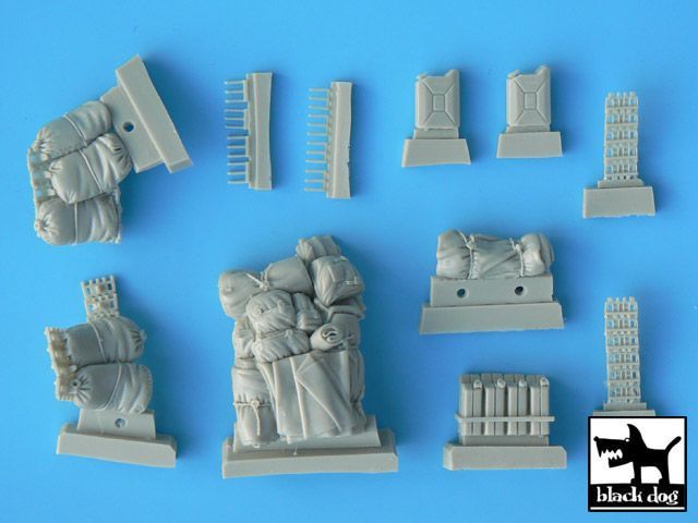 1:35 Semovente M40-75/18 accessories set