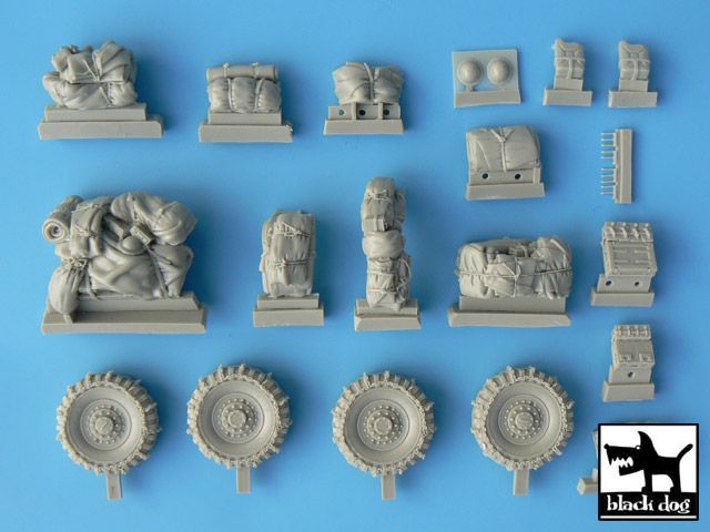 1:35 Staghound Big accessories set