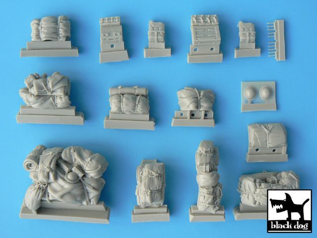 1:35 Staghound accessories set