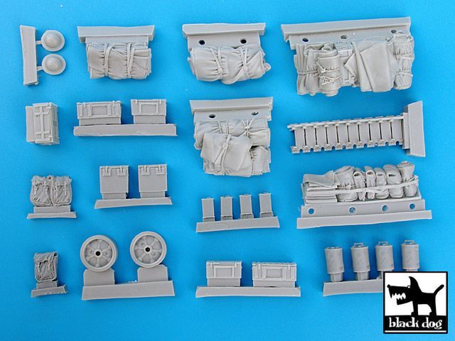 1:35 British Sherman Firefly accessories set