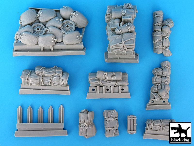1:35 US M 10 accessories set
