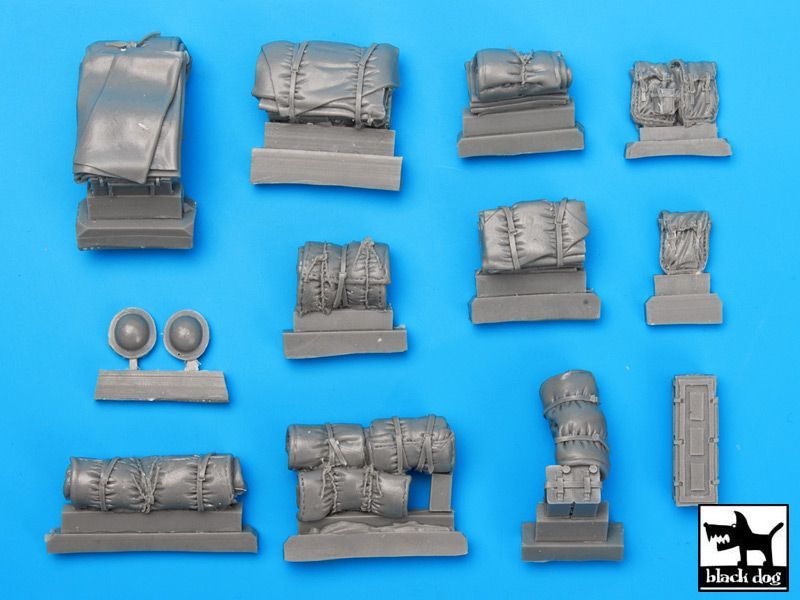 1:35 British Humber Mk IV accessories set