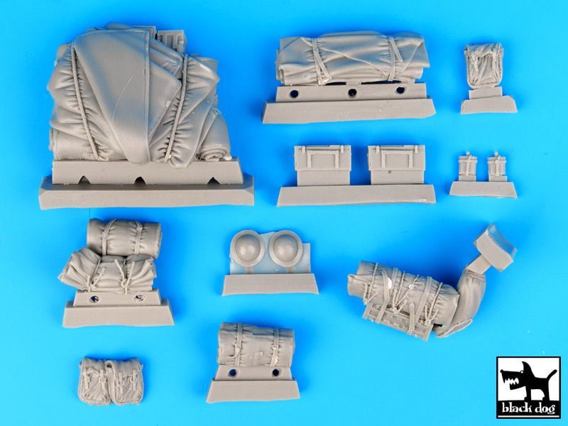 1:35 Humber Scout car Mk I accessories set