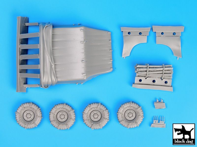 1:35 Krupp Protze accessories set