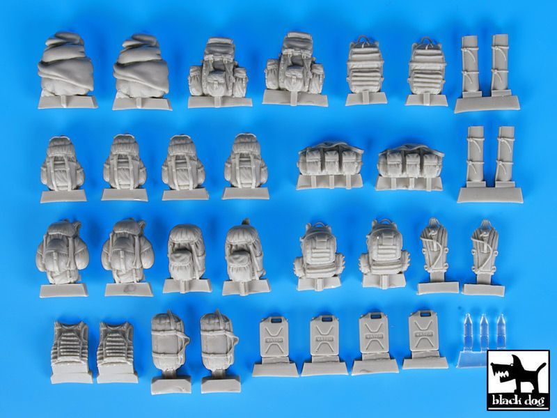 1:35 British modern equipment accessories set