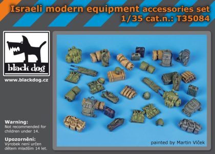 1:35 Israeli modern equipment accessories set