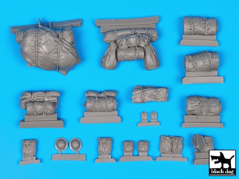 1:35 British Humber Mk III accessories set