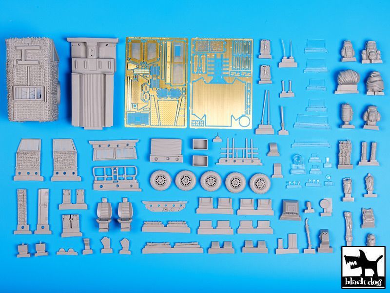 1:35 Land Rover Defender Snatch Barracuda big set