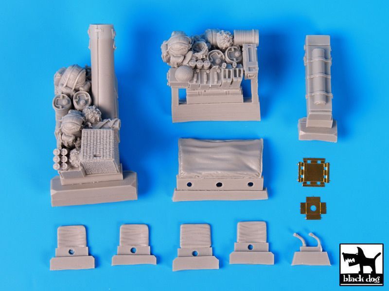 1:35 British para Jeep after drop accessories set