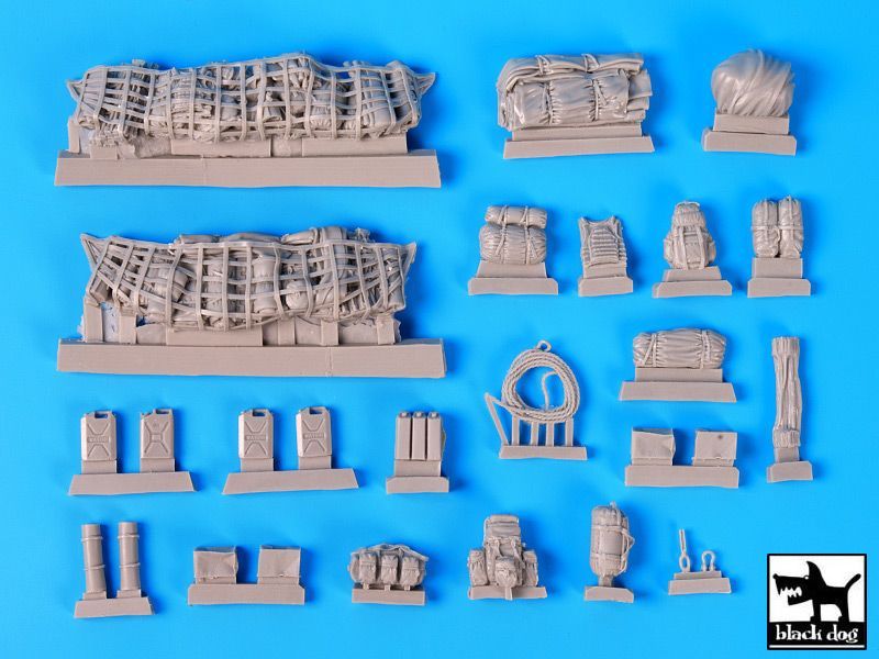1:35 British Warrior MCV accessories set