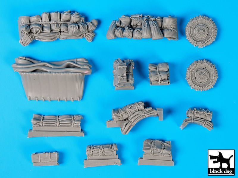 1:35 M 4 mortar big accessories set