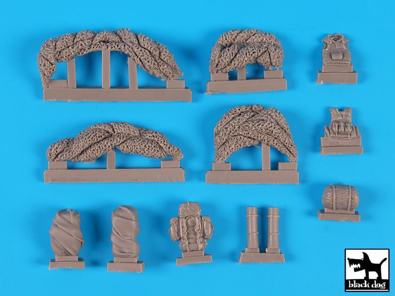 1:35 Wiesel 1 Tow accessories set